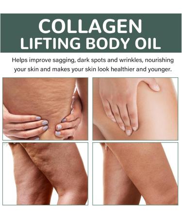 Huile Corporelle Liftante Au Collag ne Collagen Lifting Body Oil Huile Raffermissante Pour Le Corps Hydratante Att nue Les Ridules p n tre rapidement L ger et non gras facile appliquer (3PC) - Buy Online on GoSupps.com