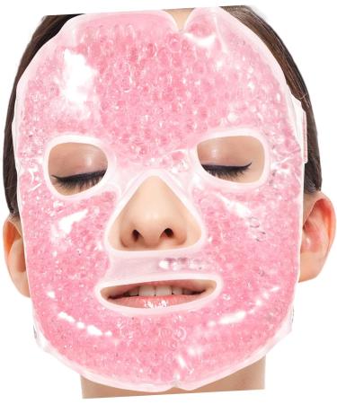 BESPORTBLE Hot Compress Masks 5 Sets Beauty Eye Puffiness Bags Sleep Cold Compress Puffy Gel Ice Cooling for Facial Hot and Cold Ice Pink Facial Cooling Masks - Buy Online on GoSupps.com