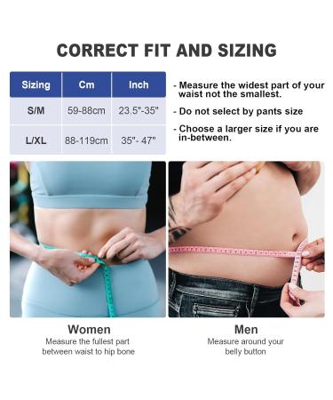 T TIMTAKBO Lumbar Support Belt | Back Brace for Lower Back Pain Relief for Men & Women | Decompression Support for Herniated Disks Sciatica & Scoliosis - Black L/XL (35-47 in - Buy Online on GoSupps.com