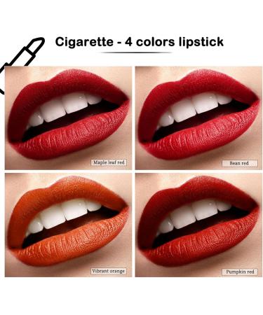 EONFAVE Lip gloss matte red highly pigmented velvet longlasting nonsticky silky smooth for women and girls makeup - Buy Online on GoSupps.com