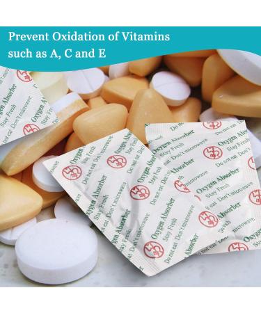 VACYAYA 3000CC Oxygen Absorbers (30-Pack) | Food Grade Oxygen Absorbent Packets for Optimal Food Storage - Buy Online on GoSupps.com