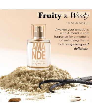SOLINOTES Almond Perfume for Women - Eau De Parfum | Delicate Floral and Soothing Scent - Made in France - Vegan - 1.7 fl.oz - Buy Online on GoSupps.com