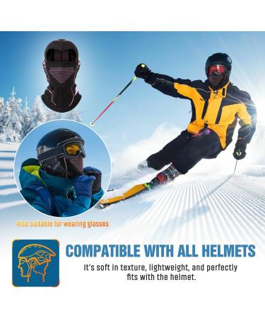 Buy WACCET Storm Hood: Warm Windproof Balaclava for Men & Women - Perfect for Cycling Motorcycling & Skiing | Purple - Buy Online on GoSupps.com