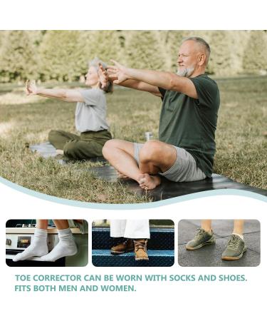 Silicone Toe Separator & Bunion Corrector - 12-Pack Toe Spacers for Overlapping Toe & Hammer Toe Relief - Best for Women & Men - Buy Online on GoSupps.com