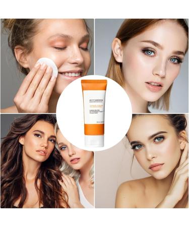 Facial Sunscreen SPF50 Sun Protection Water Resistant Lightweight Portable 50ml Skin Care for Women Running Swimming Outdoors - Buy Online on GoSupps.com