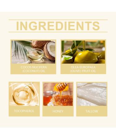 Tallow And Honey Balm 120g Beef Tallow Skin Care Tallow Moisturiser Pure Cream Tallow Honey Cream Hydrating Face Balm For Face And Body Beef Tallow Face Balm Skincare For Women Men - Buy Online on GoSupps.com