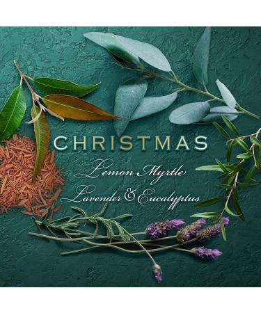 Lemon Myrtle & Eucalyptus Christmas Scent Cake - Vegan & Cruelty Free | 100% Pure & Natural - 2498SGL - International Shipping Available - Buy Online on GoSupps.com