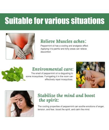 Massage Oil Mint Relaxation Oil with Peppermint for All Skin Types | Perfect for Couples & International Shipping - Buy Online on GoSupps.com