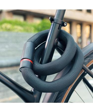 Buy Abus Goose Lock - Flexible 6mm Hardened Steel Bicycle Lock with Key 110cm - Rattling-Free & Secure | International Shipping Available - Buy Online on GoSupps.com