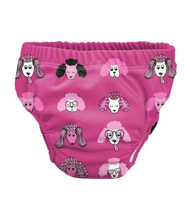 PSS!- Baby swimming pants - Model Dog Princess - For babies from 3 to 8 kg - S - Unisex - Multi -colored design - absorbent and reusable - waterproof and convenient - 1 piece Dog Princess S