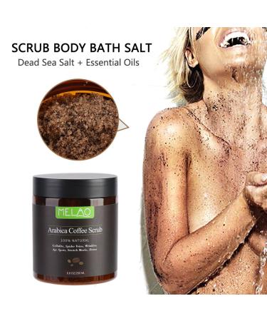 Shop Sonew Natural Coffee Body Peeling - Anti-Cellulite Stretch Mark Reduction & Detox Solution - Buy Online on GoSupps.com