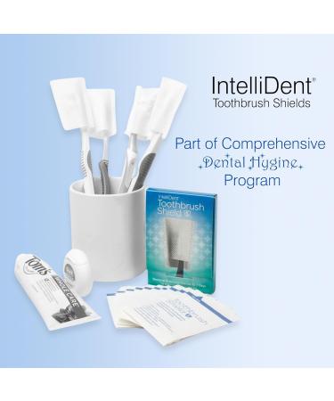 Toothbrush Shields - Pack of 10 Breathable & Quick-Drying Toothbrush Head Cover Caps for Travel Home & Office - Buy Online on GoSupps.com