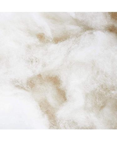 Bright Creations Wool Batting for Crafts and Pillows - 16oz Natural White Stuffing for Stuffed Animals and Cushions - Buy Online on GoSupps.com