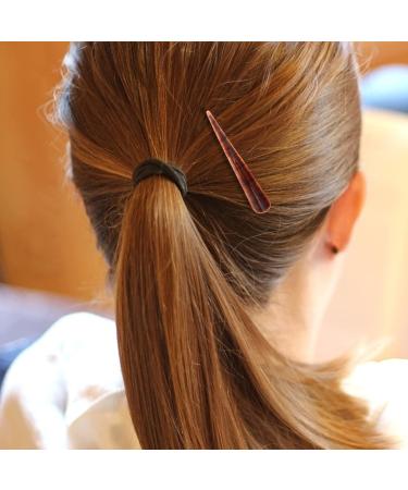 Frcolor Large Duck Teeth Bows Hair Clips - Set of 2 Classic Crocodile Duck Bill Clips for Chic Styling - Buy Online on GoSupps.com