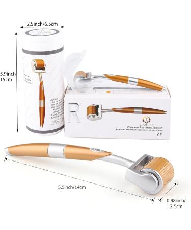 Derma Roller Micro Needle 192 Needle Roller Beauty Tools Microneedle Derma Roller Beard Growth Roller Used for Skin Hair Regeneration Reducing Wrinkles Stretch Marks Acne Scar Removal - Buy Online on GoSupps.com