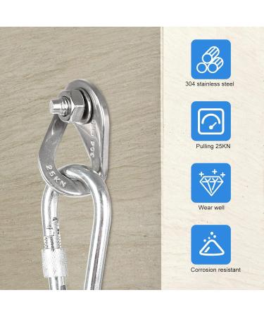 JATCSG 10 Pack Stainless Steel Climbing Anchor Hanger Bolt M10 - 25kN Fracture Load - for Outdoor Climbing & Mountaineering - Buy Online on GoSupps.com
