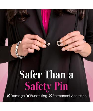 Maggie Snaps Triple Pack: Magnetic Snap Buttons for Fastening Fabrics - My Maggies 3 Piece Set - Alternative to Safety Pin - 2 Mid-Size and 1 Mini Round Magnets Included - Buy Online on GoSupps.com