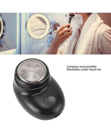 Buy Portable Electric Beard Clipper - USB Rechargeable Matte Black Handheld Trimmer for Travel | Stainless Steel Fine Trimming - Buy Online on GoSupps.com
