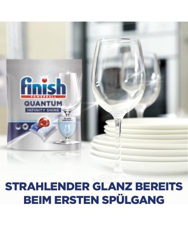 Finish Quantum Infinity Shine Dishwasher Tabs - 83 Count Savings Pack for Deep Cleaning & Shine | International Shipping Available - Buy Online on GoSupps.com