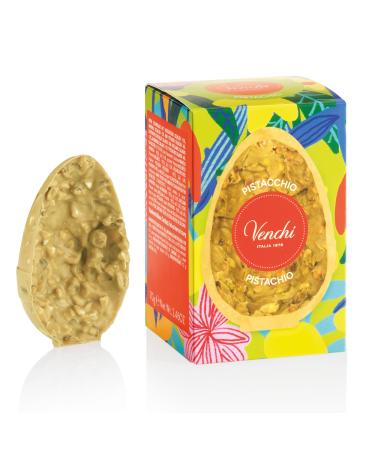Venchi - uf Mignon au Chocolat la Pistache Sal e 70 Gr avec de gros clats de Pistaches Torr fi es Sans Gluten Collection de P ques Venchi Id e Cadeau