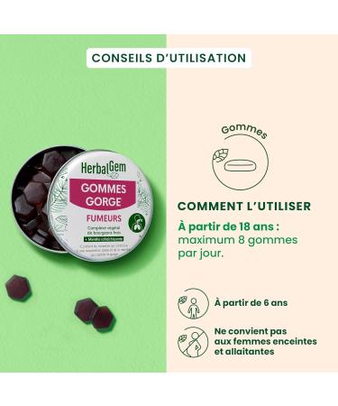 Herbalgem Organic gum 45 g - Buy Online on GoSupps.com