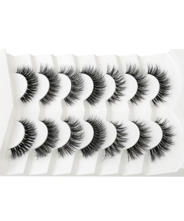 3D Cat-Eye Wispy False Eyelashes - Natural & Reusable Fluffy Faux Lashes (No.191) - Buy Online on GoSupps.com