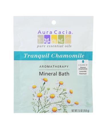 Aura Cacia Tranquility Aromatherapy Mineral Bath 2.5 Ounce - 6 per case.6