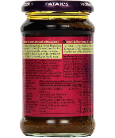  ganaric Patak Balti Paste 295g (Pack of 2) - Adds Taste & Flavor to Meals - Ready to Consume Dough Simplifies & Speeds Cooking Process - Buy Online on GoSupps.com