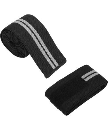 Buy Elastic Sports Knee Brace for Gym & Weightlifting - Black & Gray - Optimal Support for Cross Training - Buy Online on GoSupps.com