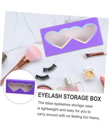 CANIGHT 10pi ces Bo te De Rangement Papier Pour Faux tui L ger Avec Fen tre Transparente Pour tablissement De Maquillage Et Organisation Des Faux - Buy Online on GoSupps.com