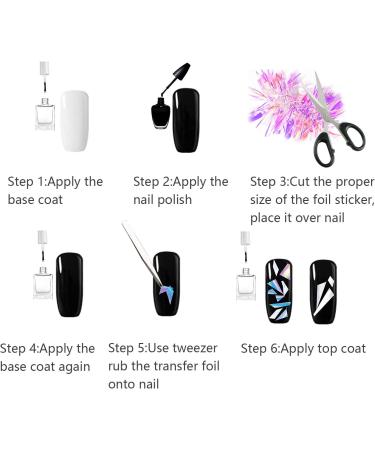 Airsmall 26stk. Nail Sticker Set - Glitter & Sequin Nail Art for Women | Rhinestones & Nail Film for Stunning Manicure Designs - Buy Online on GoSupps.com