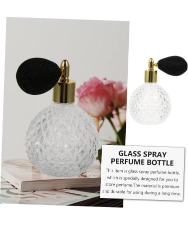 Healeved 1 Set Perfume Bottle Spray for Perfume Perfume Glass Perfume Sprayer Vintage Glass Bottle Perfume Bottle 10.00X7.00X7.00CM Transparent Color - Buy Online on GoSupps.com