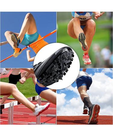 VOCOOL 1/4 Stainless Steel Track Spikes - 100 PCS with Spike Wrench - Black/Silver - Buy Online on GoSupps.com