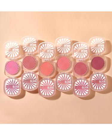 TINTARK Cheeky Blush Compact for Face Cheeks Talc Free Blusher Palette Matte Powder Makeup Natural Healthy Mauve Pink Magenta Peach Red Vegan Cruelty Free (01 MORNING ROSE) - Buy Online on GoSupps.com