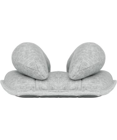 Qchomee Baby Travel Pillow | 2-in-1 Adjustable Neck Support for Car Seat, Stroller & Pram | Washable Insert Cushion for Toddler | Grey | 29x22cm - Buy Online on GoSupps.com
