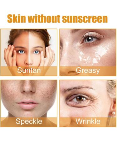 Orgrul Rice + Probiotics SPF50+ PA++++ Sunscreen Sunscreen SPF 50 waterproof sun serum rice probiotics sunscreen SPF50+ sunscreen Korean rice sunscreen 50ml 5 pieces 5 pieces - Buy Online on GoSupps.com