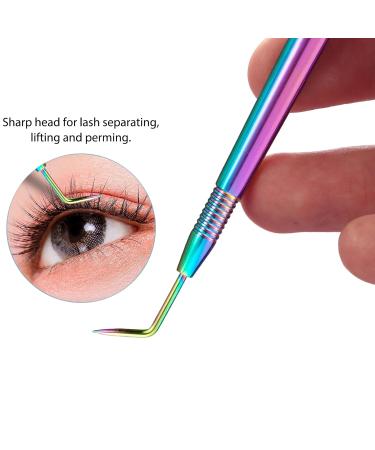Stainless Steel Eyelash Lift Set with Comb Separator & Mirror | Perfect for Eyelash & Eyebrow Perming Tinting Curling & Extensions - International Shipping Available - Buy Online on GoSupps.com