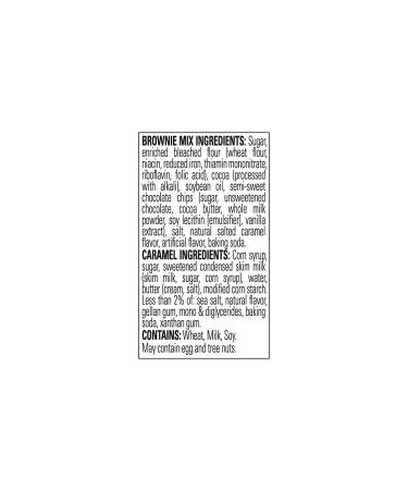 Ghirardelli Salted Caramel Brownie Mix 16oz - Pack of 12 | Premium Quality - Buy Online on GoSupps.com