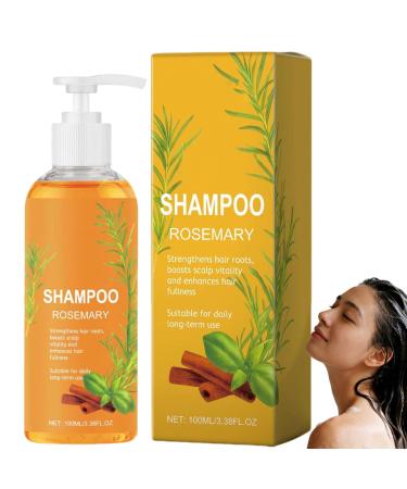 Shampoing soin capillaire au romarin shampoing paississant et volumisant pour cheveux fins et clairsem s shampoings fortifiant quotidien pour cheveux gras et secs shampoings doux pour. (1PCS)