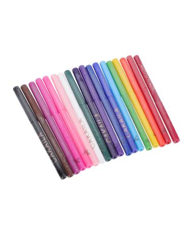 Angoily 18pcs Eyeliner Accessories for Teen Girls Makeup Kit for Women Cosmetics Tools Woman Matte Glue Pen