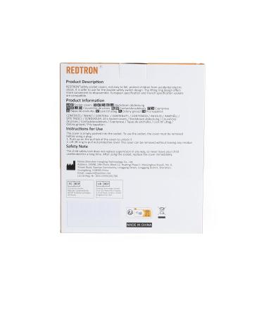 Buy Redtron Socket Fuse with Zugring | 20-Pack Child Locking Socket Protection for Babies & Children - Safe & Reliable - Buy Online on GoSupps.com