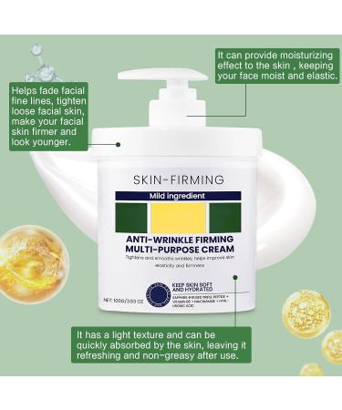 Fugit Advanced Firming Wrinkle Reducing Cream - Multi-Purpose Anti-Wrinkle Body Lotion & Serum for All Skin Types - Buy Online on GoSupps.com