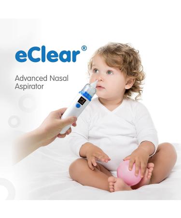 Elepho eClear Advanced Baby Nasal Aspirator | Overflow Protection | USB Rechargeable - Buy Online on GoSupps.com
