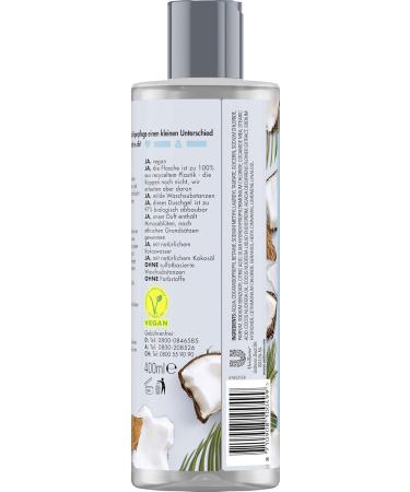 Love Beauty And Planet Radical Refresher Body Wash for Powered Skin Coconut Water and Mimosa Flower Paraben 1 Piece (400ml) - Buy Online on GoSupps.com