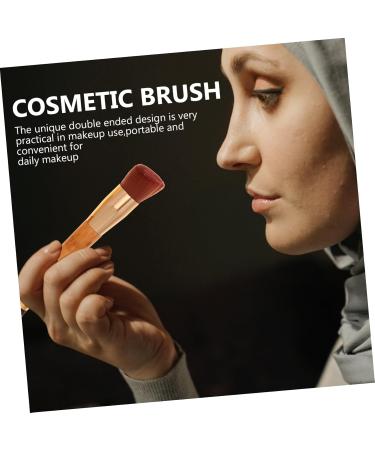 Shop Minkissy 2pcs Powder Brush Set - Professional Makeup Brushes for Foundation & Face Powder - Long-Lasting Lash Lengthening Mascara - Essential Beauty Tools - Buy Online on GoSupps.com