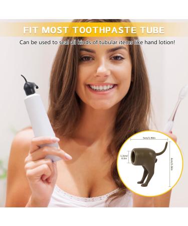 Toothpaste Attachment Set - 3 Fun Colors for Easy Squeezing | Perfect Gift for Dog Owners & Couples - Buy Online on GoSupps.com