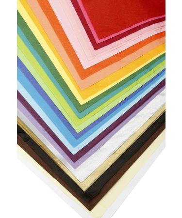 Craft Craze 100 Sheets Premium Tissue Paper - 25 Assorted Colors for Gift Wrapping and Crafts - Buy Online on GoSupps.com