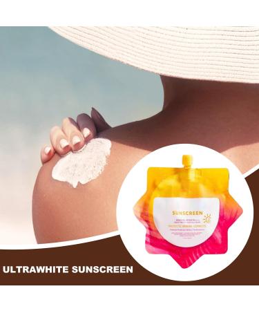  ccuzs Sunscreen Gel Spf 50 Clear Facial Lotion Broad Spectrum Protection Lightweight Non Greasy Ideal for Beach Hiking and Outdoor Activities 5 51 x 5 51 pouces - Buy Online on GoSupps.com
