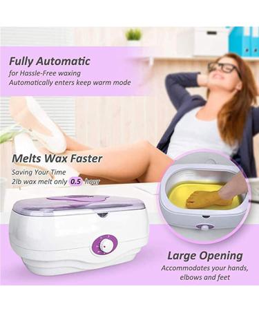 Bain de Paraffine Appareil a Paraffine Electrique avec 2 Paquets de Paraffine pour Soin des Mains Pieds Pink - Buy Online on GoSupps.com