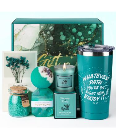Birthday Gifts for Women Mothers Day Gifts Gift Set Bath Relaxing Spa Basket Box Women Valentine's Day Unique Gift Ideas Christmas Gifts for Wife Girlfriend Daughter Friend Teacher Women Gifts Marrsgreen Pine Needles & Fir Trees